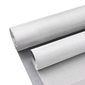 TA1 Pure Titanium mesh, Metal mesh 100 * 100mm Titanium Gauze 100 mesh, Acid Proof Filter Plate, Suitable for Machinery, Corrosion-Proof Vessel, Biomedical and Other Industries