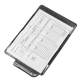 Hsthe Sea Pack of 2 Football Sports Referee Cards Set PCV Red Card Yellow Card with Pen for Football Basketball School Sports