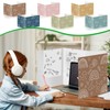 Cinrobiye 24 Pcs Boho Privacy Folders Standard for Students Cardboard