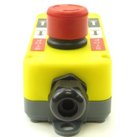 YuCo YC-3B-SUD Hoist Crane Pendant Control Station Switch 3-Button (Stop-Up-Down)