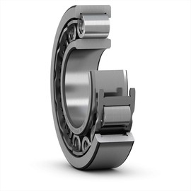 SKF Cylindrical Radial Roller Bearing, 30 ID, Bearing steel