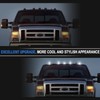 HOCOLO 5x Smoke Lens Rooftop Cab Clearance Light, Roof Top