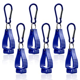 6PCS, Glove Clips for Work Glove Holders, Duty Belt Accessories, Grabber Safety Clips for Construction Worker for Glasses Gloves Holder Clip Work Accessories Helmets Hanger Clamp（6pack,Blue）