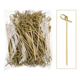 Hugo Palillo Bambu Bocadillo Chef Catering Brocheta 6.5 9 12 15cm