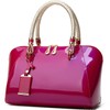 XingChen Bolsos de Mano Mujer Charol Moda Bolsos Bandolera Bolsos