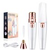 2-in-1 Electric Eyebrow Trimmer for Facial Grooming – USB Rechargeable