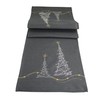 khevga Table Runner Table Cloth Christmas Modern in Grey with