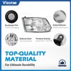 Vizotae Headlights Assembly for 2009-2018 Dodge Ram 1500/2010-2018 Dodge Ram