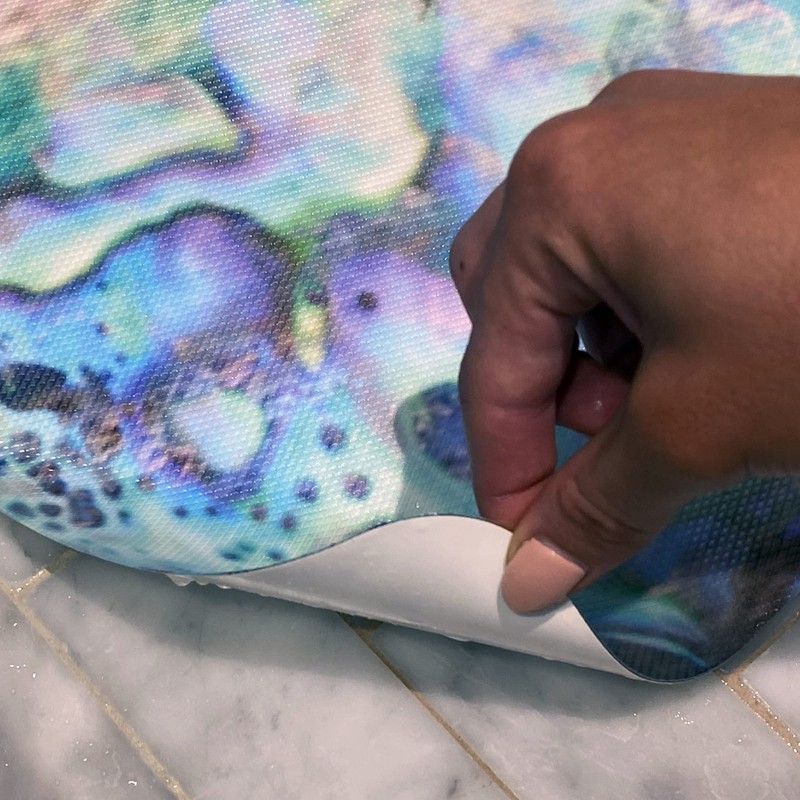 Kahuna Grip™ Non-Slip Bath & Shower Mat - Abalone (14x27)