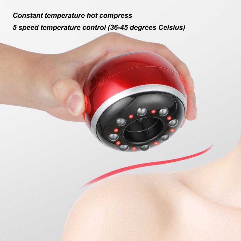 Electric Cupping Machine 5 Heating 5 Suction Gears Negative Pressure
