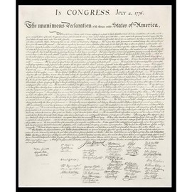 CafePress United States Declaration of Independence Sherpa F Sherpa Fleece Throw Blanket 60" L x 50" W