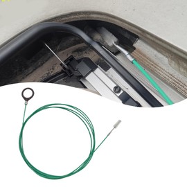 HAOBO Auto Sunroof Drain Cleaning Tool, Sunroof Drain Cleaner, 120 Inch Long Flexible Tube Cleaning Brush, Extra Long Pipe Cleaners for Car Sunroof, Windshield Wiper Drain Hole, Trunk Drains, Sewers