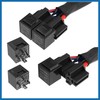 A ABSOPRO Car Headlight Bulb H4 Relay Wiring Harness Socket