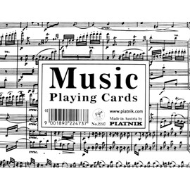 Piatnik Playing Cards - Music, double deck