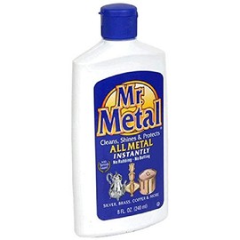 Mr. Metal Liquid Polish, 8 Ounce Bottle (Pack of 6)