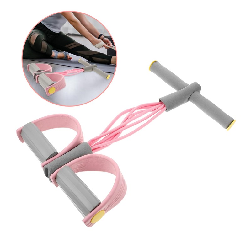 Mipcase Pedal Puller Resistance Rope Exercise Equipment Foot Pedal Resistance