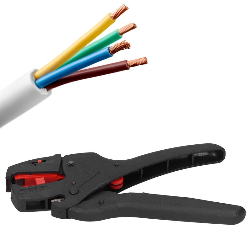 Wire Stripper SelfAdjusting Insulation Stripping Pliers Terminal Crimping Tools FSD3