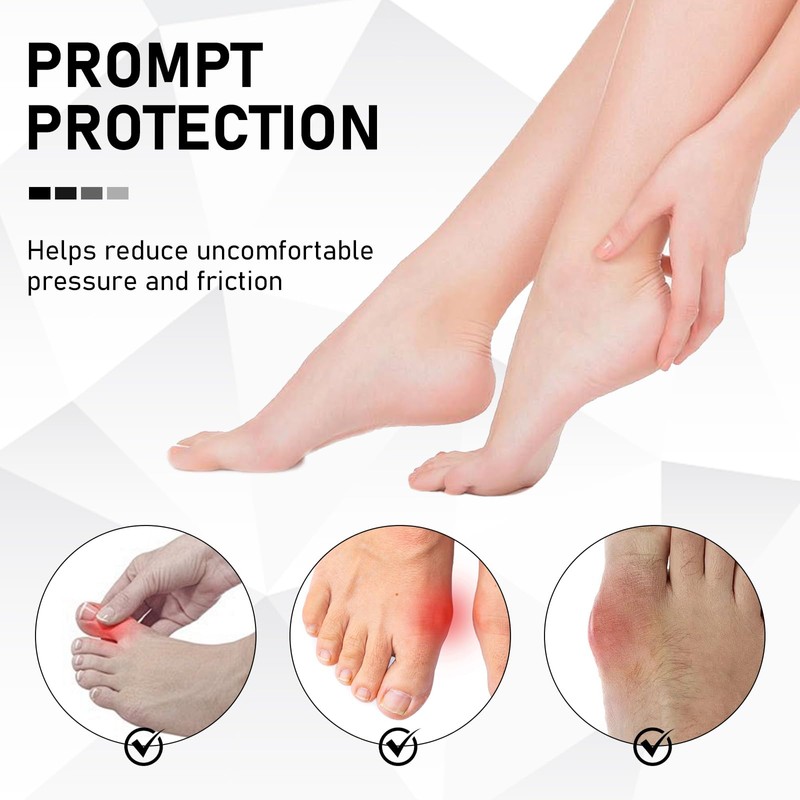 6 Toe Separator,Toe Separators for Overlapping Toes for Men and