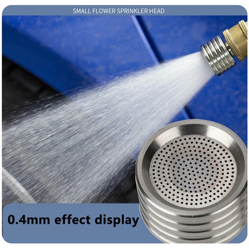 RecDec Pressure Washer Tips Spray Nozzle Soft Rain Shower Head