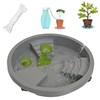 1 Pc 11 inch Plant Caddy with Lockable Wheels, Drainage