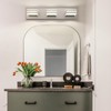 yumcrelect Brushed Nickel Vanity Lights for Bathroom Light Fixtures (3-Light,