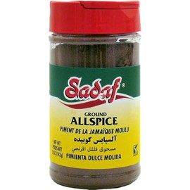 Sadaf Allspice Ground - Allspice Powder for Cooking and Food Seasoning - All Spice Seasoning - Caribbean Cuisine - Kosher - 5 Oz Bottle With Shaker Top