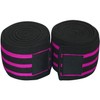 Weightlifting Knee Wrap (Pair), Pink