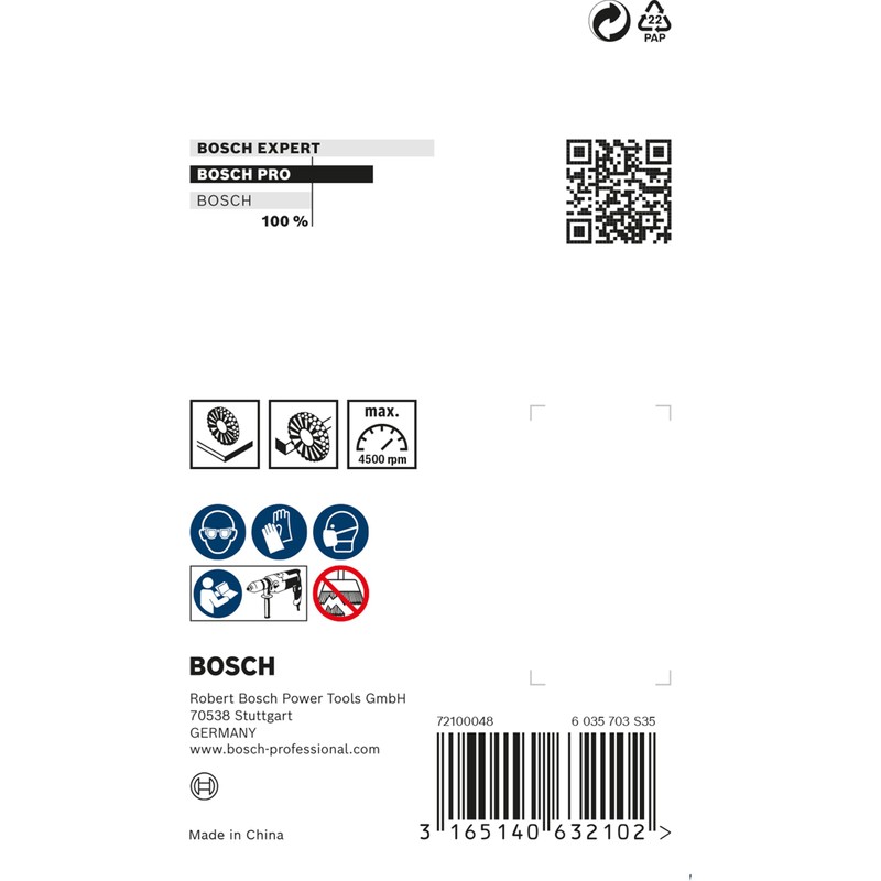 Bosch 2608622130 Wire Wheel, Brass-Coated, Silver, 80 mm