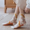 Yomutiur Womens Sheer Socks, Summer Transparent Thin Mesh Lace Elastic