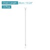 MECCANIXITY Toilet Flapper Chain, 26cm Toilet Handle Lever Lift Flush