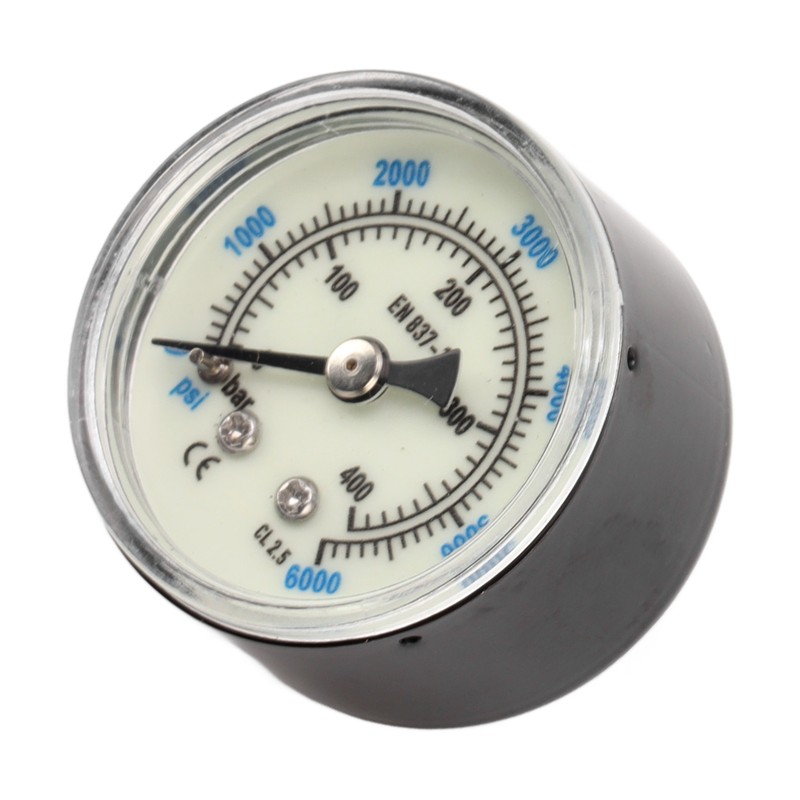 6000 Psi CO2 Pressure Gauge 1/8npt Thread Air Pressure Gauge
