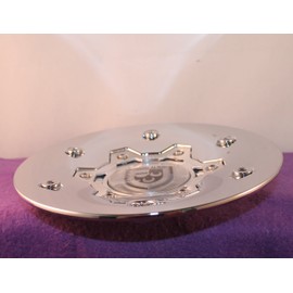 Lexani Wheels Custom Center Cap Chrome (Set of 1) # 654C01 S807-10-08 C-189-5 LX-2 24" 26"