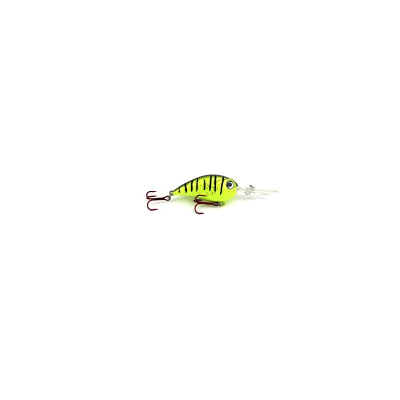Jenko CCBCT Crappie 2" Crank Bait Chartreuse Tiger