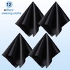 Frienda 12 Pack Large Microfiber Glass Cleaning Cloths 12 x