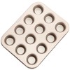 CHEFMADE Mini Muffin Pan, 12-Cavity Non-Stick Mini Cupcake Pan Bakeware