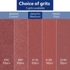 Premium Mouse Detail Sander Pads - 50pcs Assorted Grit Sandpaper