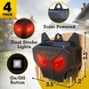 Solar Nocturnal Animal Repeller 4 Pack - Effective Repellent Device