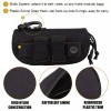 Unbranded Black Tactical Molle EDC Glasses Pouch Waterproof Protective Sunglasses