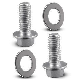 2Pcs Blade Bolt Set Fit for Honda HRC215 HRS216 HRR216 HRN216 HRX217 Lawn Mower Rotary Blade, Replace 90105-VA3-J01 Bolt 90502-VG3-000 Washer