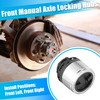 X AUTOHAUX Front Manual Wheel Locking Hub for Ford Explorer