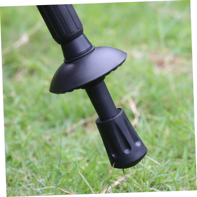 Baluue 10pcs Rubber Tips for Canes Non- Trekking Pole Feet