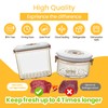 LiveFahio 2025 Airtight Food Storage Containers - with Vacuum Pump