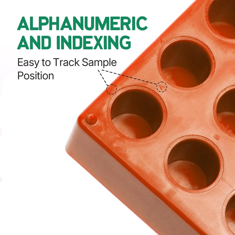 SLCH TE Plastic Vials Rack