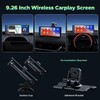 LAMTTO 9.26" Wireless Car Stereo Apple Carplay with 2.5K Dash