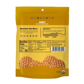 Honey Stinger Organic Mini Honey Waffles, Energy Stroopwafel for Exercise, Endurance and Performance, Sports Nutrition for Home & Gym, Pre and Post Workout, 1 Bag, 5.3 Ounce