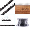 PandaHall 10 Yards Crystal Rhinestone Cup Chains 2mm Black Trimming