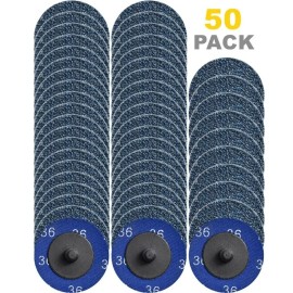 Quick Change 2" Grinding Sanding Disc Zirconia 24-120 Grit Resin Bondingmaterial: Alumina-Zirconia, grit: 40, size: 2"