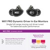 Modular In-Ear Monitors MX1 Pro MEE Audio Professional (Smoke)