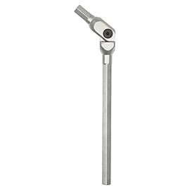 Bondhus 88740 T40 HEX-PRO Pivot Head Torx Wrench, Length: 4.2", Chrome
