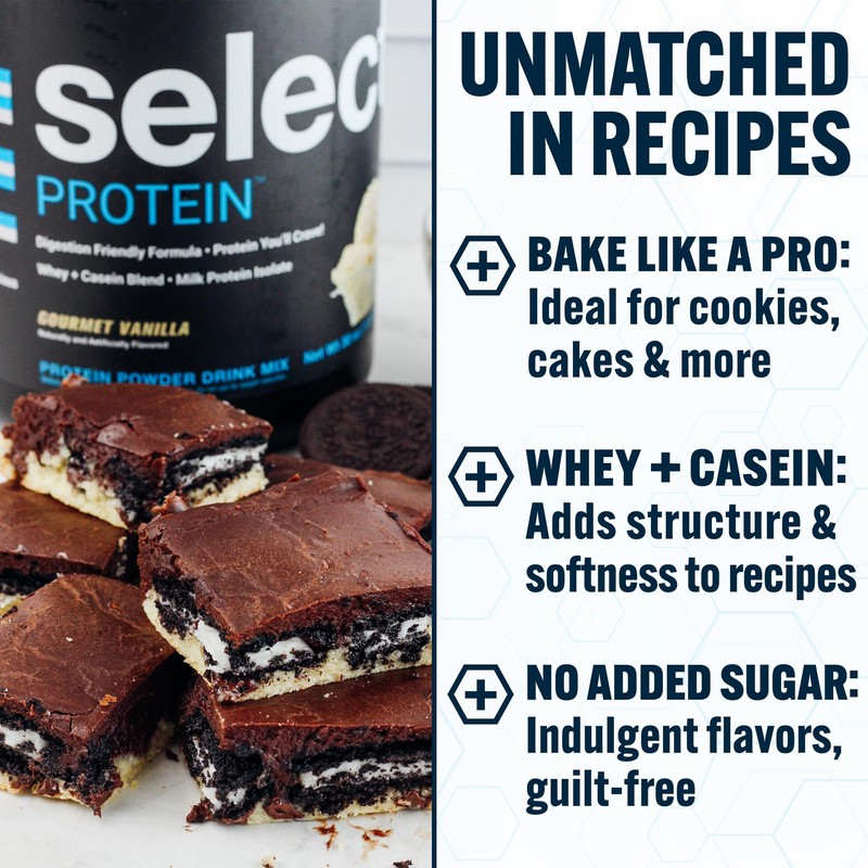 PEScience Select Protein Powder, Whey and Casein Blend, Clean Protein